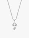 Silver Ekadantaya Pendant With Link Chain