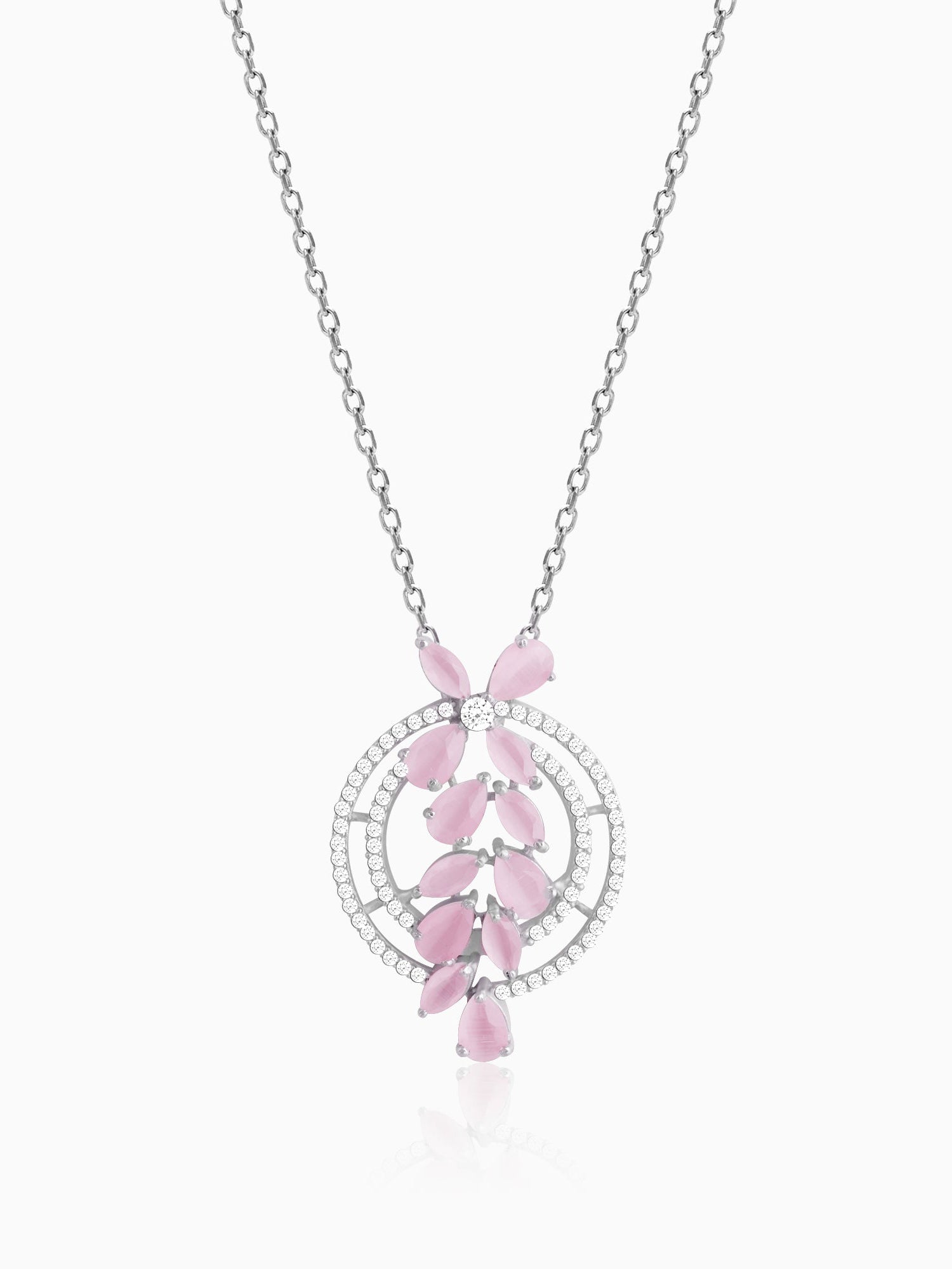 The Pink Periwinkle Pendant