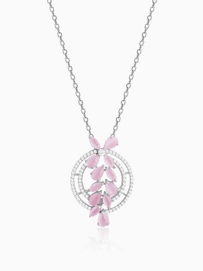 The Pink Periwinkle Pendant