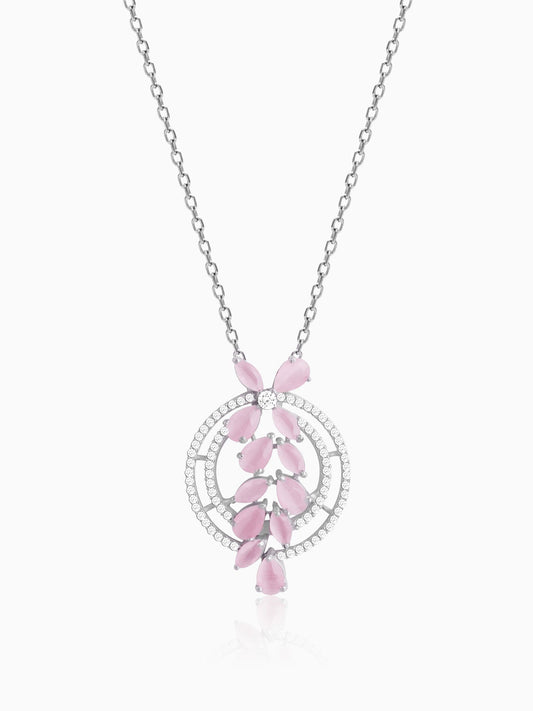 The Pink Periwinkle Pendant
