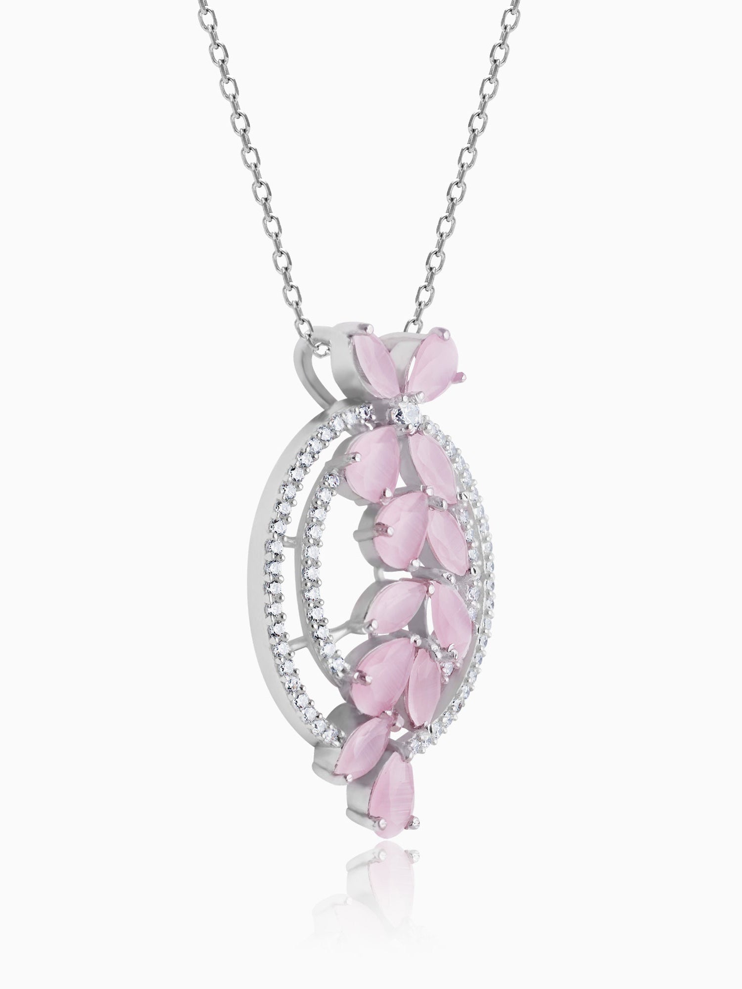 The Pink Periwinkle Pendant