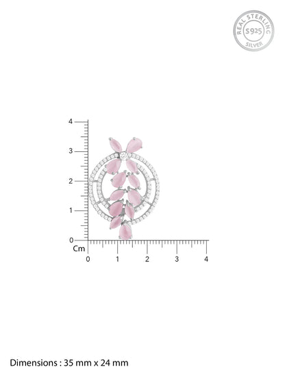 The Pink Periwinkle Pendant