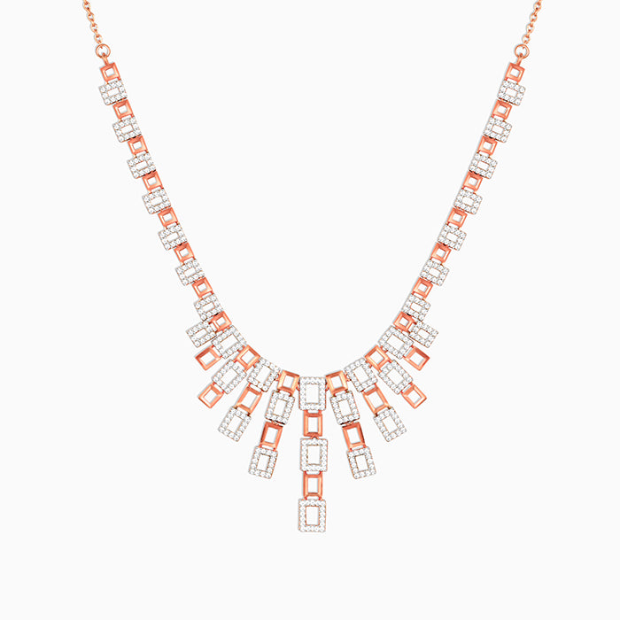 Anushka's Rose Gold Grace Necklace - Image 1