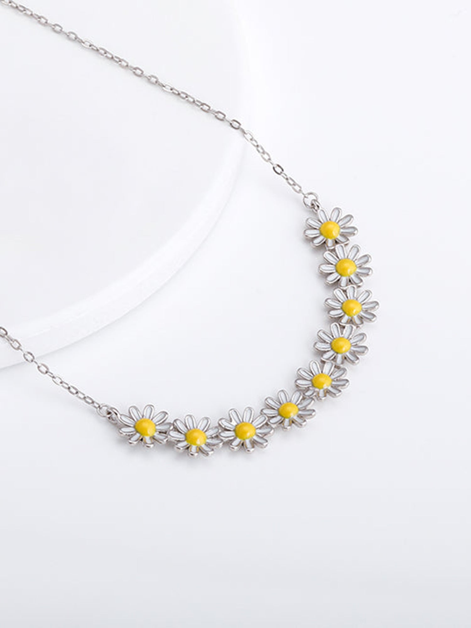 Silver Like Daffodils Necklace