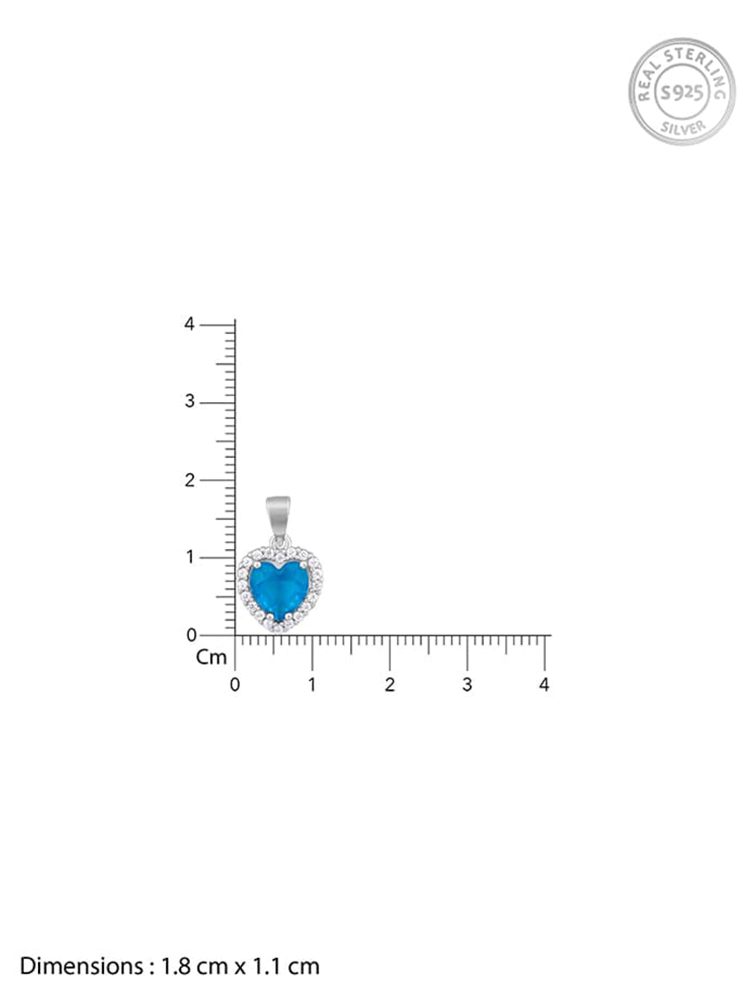 Silver Titanic Heart Of The Ocean Pendant With Link Chain