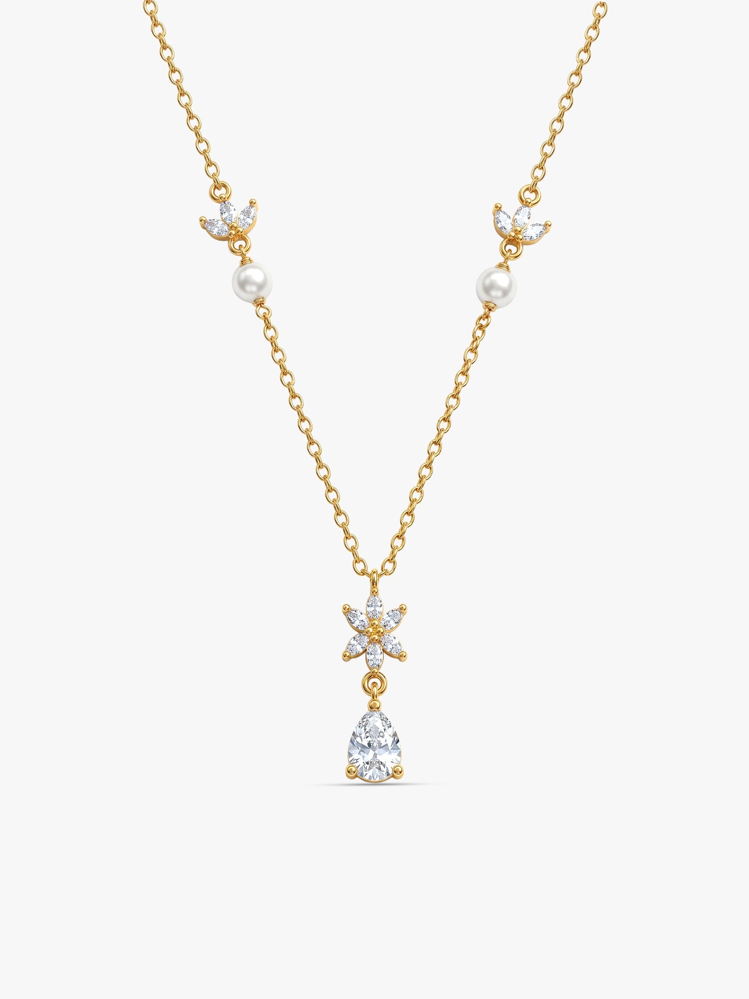 Glorious in Golden Necklace