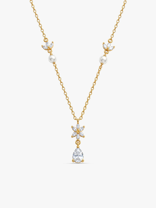 Glorious in Golden Necklace