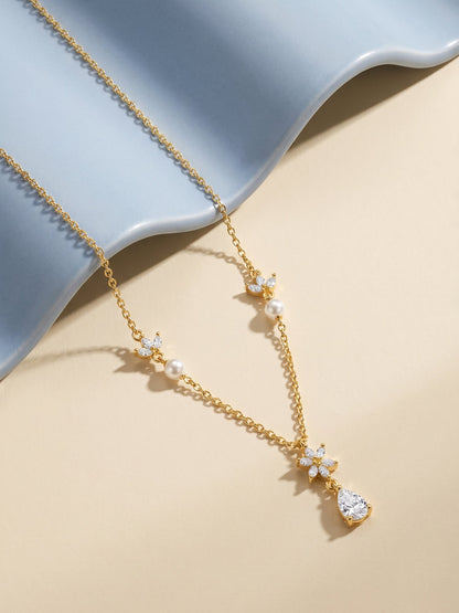 Glorious in Golden Necklace