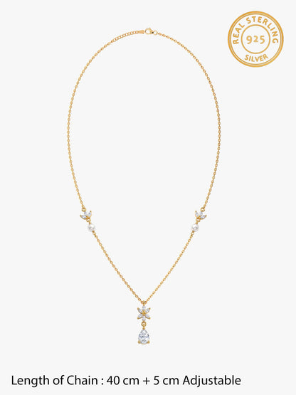 Glorious in Golden Necklace