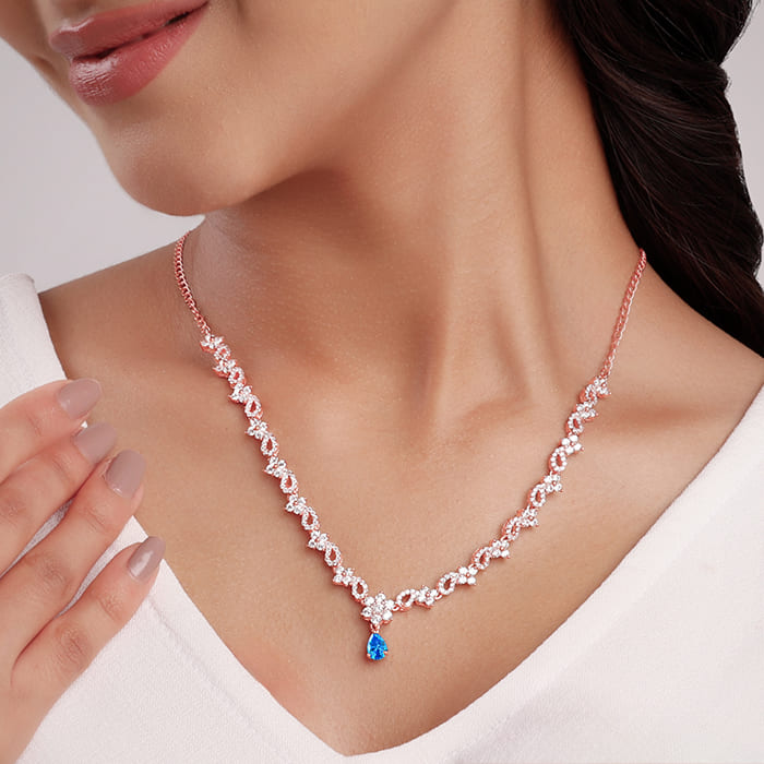 Buy Blue Moon Necklace Full Moon Necklace Full Moon Jewelry Online in India  - Etsy