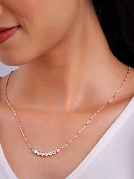 Rose Gold Sweet Love Necklace