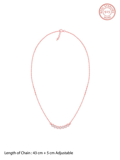 Rose Gold Sweet Love Necklace