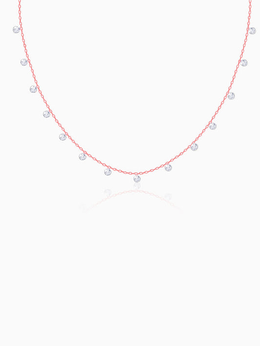 Rose Gold Queens Necklace