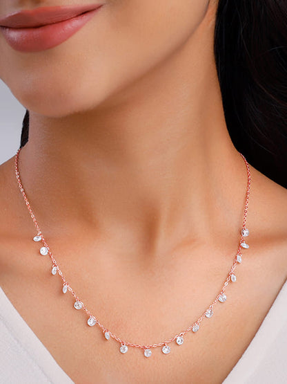 Rose Gold Queens Necklace