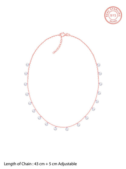 Rose Gold Queens Necklace