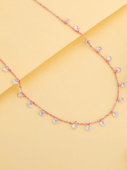 Rose Gold Queens Necklace