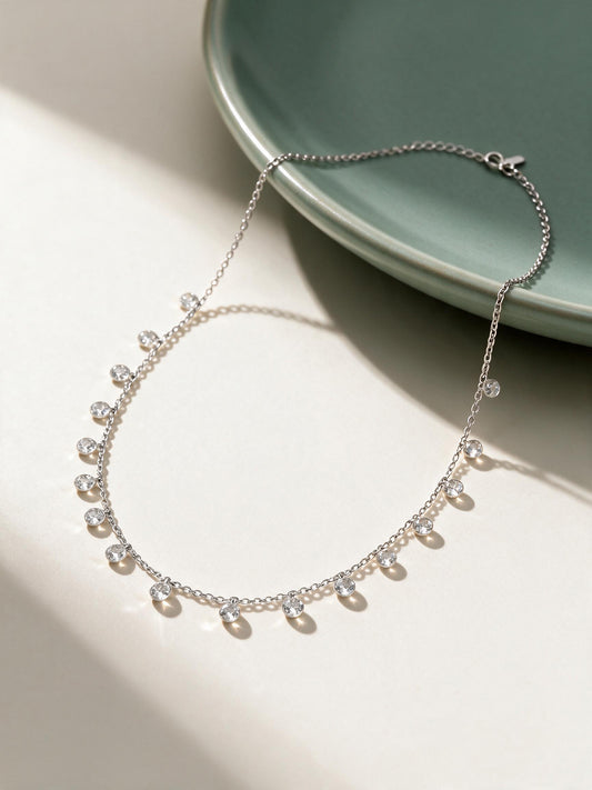 Silver Queens Necklace