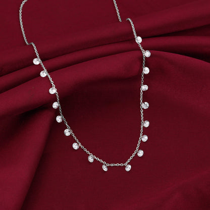 Anushka Sharma Silver Queens Necklace
