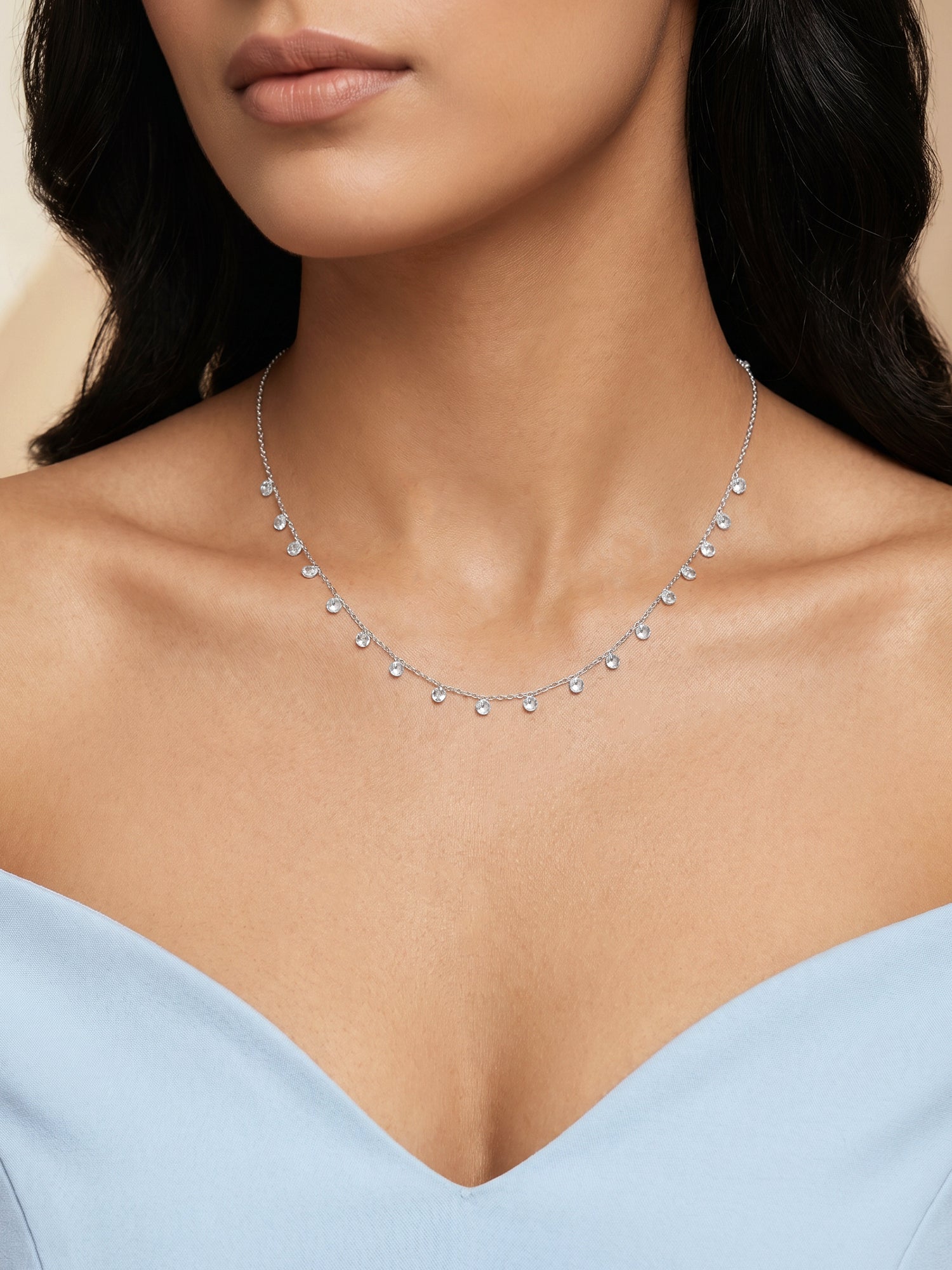 Silver Queens Necklace