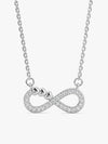 Kriti Sanon Silver Infinity Heart Bracelet