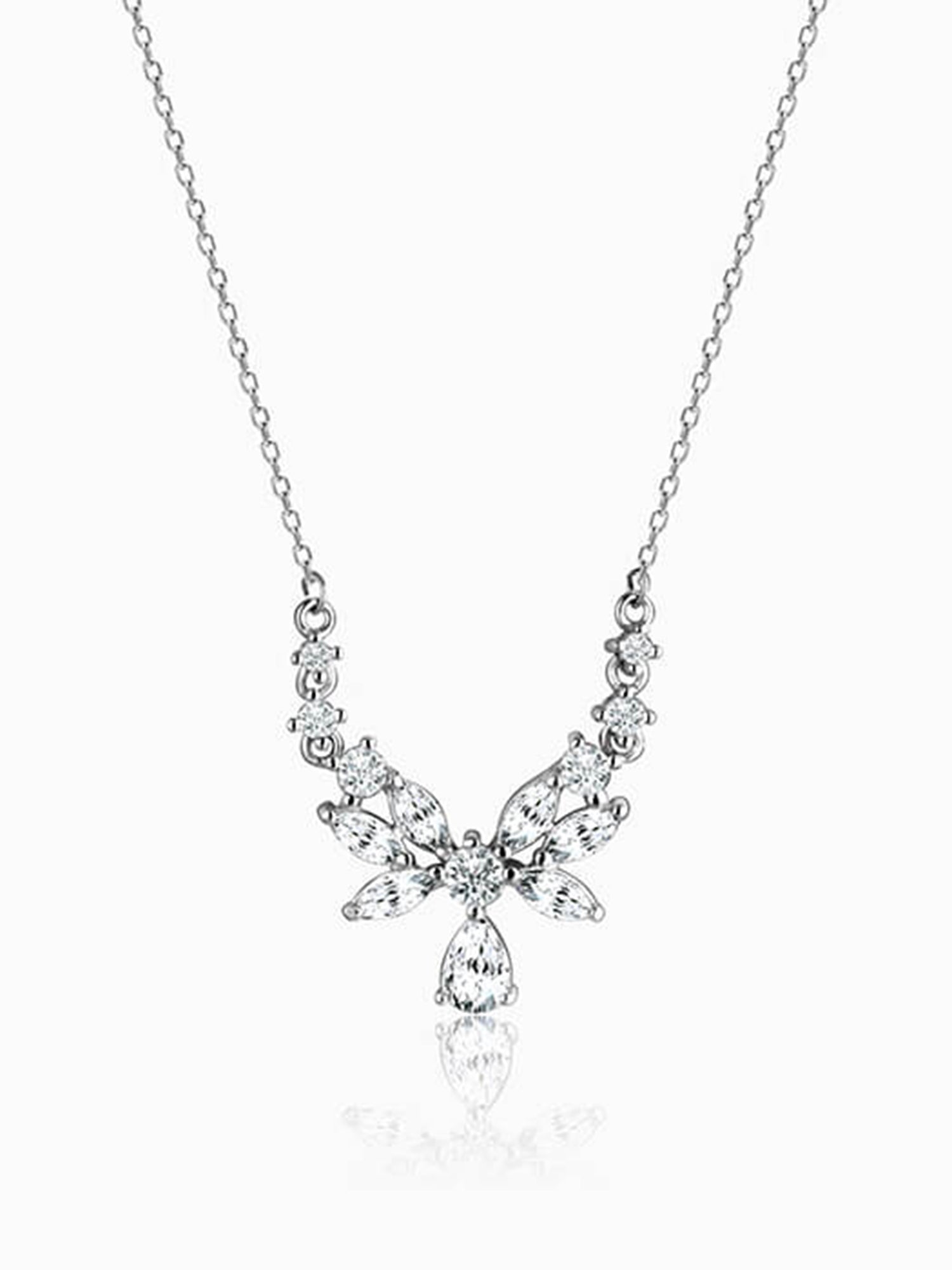 Silver Chrysalis Necklace