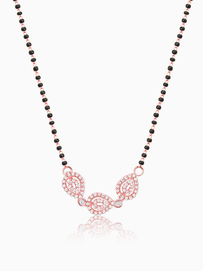 Rose Gold Love of Pears Mangalsutra