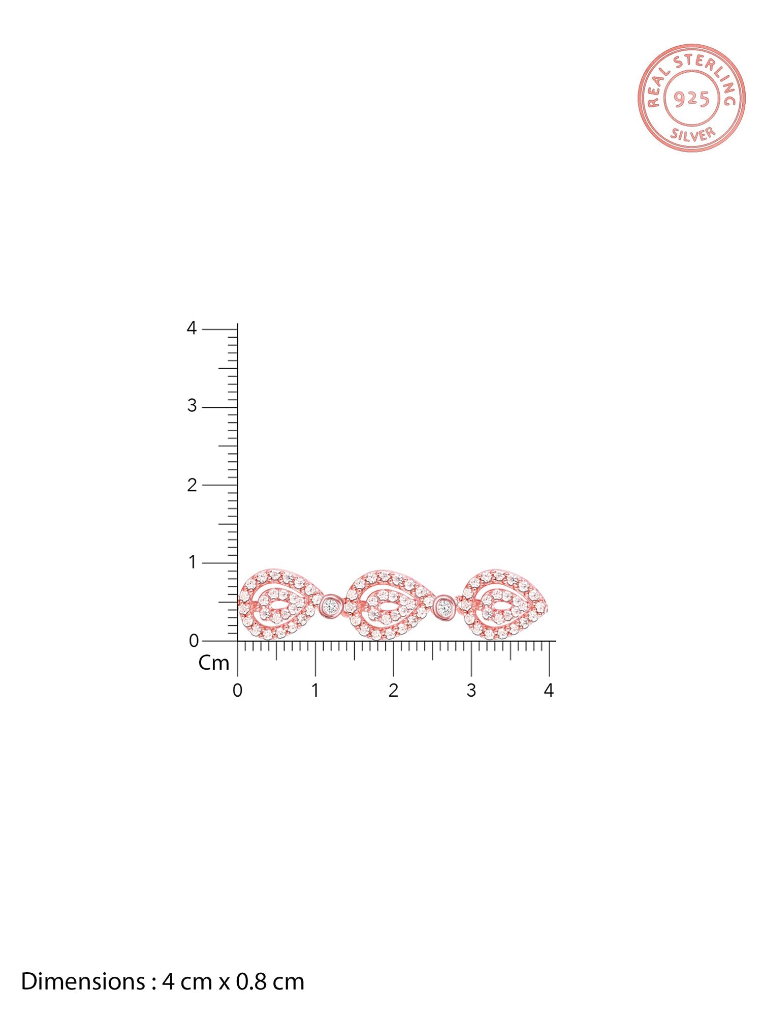 Rose Gold Love of Pears Mangalsutra