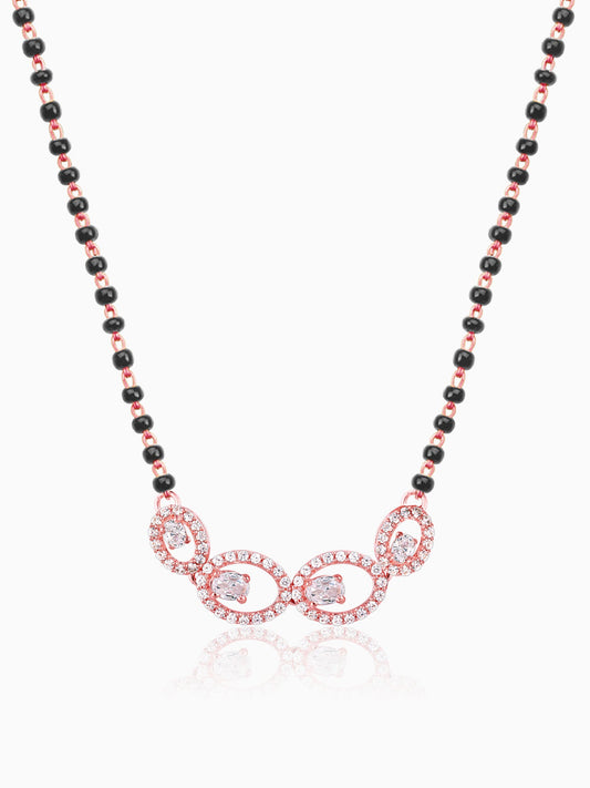 Rose Gold Eternal Love Mangalsutra