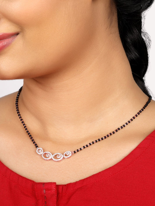 Rose Gold Eternal Love Mangalsutra