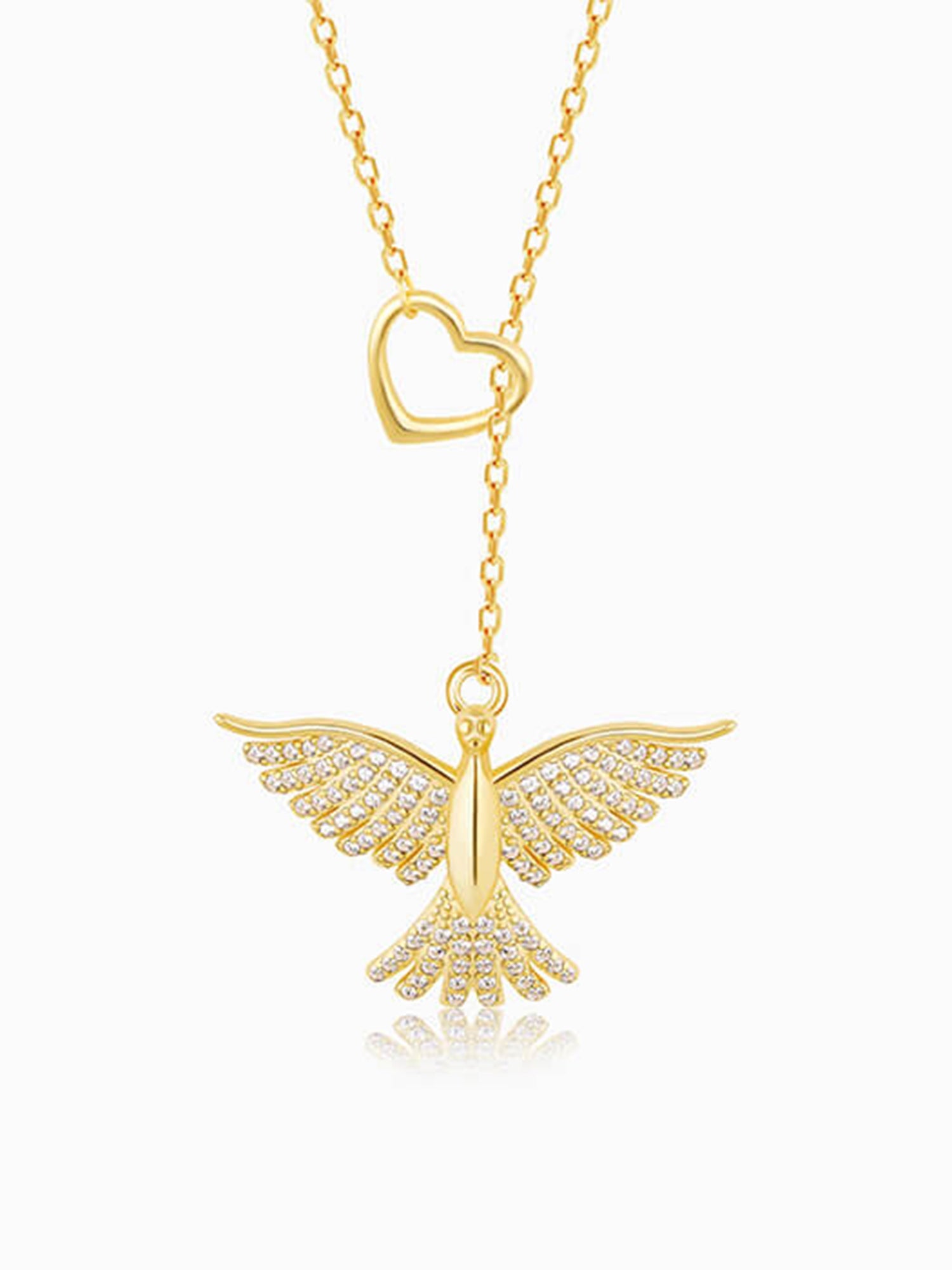 Golden Phoenix Necklace