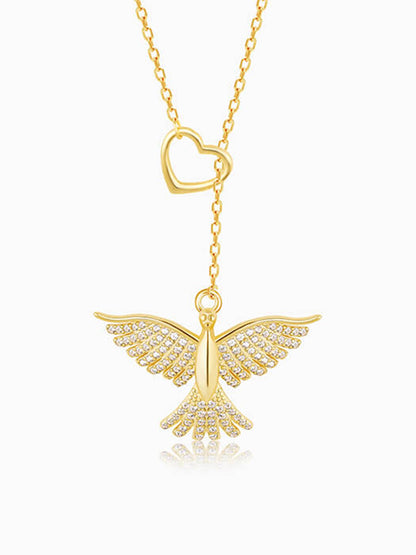 Golden Phoenix Necklace