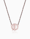 Rose Gold Periwinkle Mangalsutra