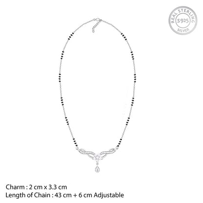 Silver Sacred Love Mangalsutra