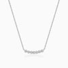 Anushka Sharma Silver Blooming Flower Necklace
