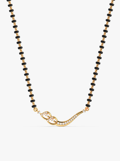 Golden Match Made In Heaven Mangalsutra