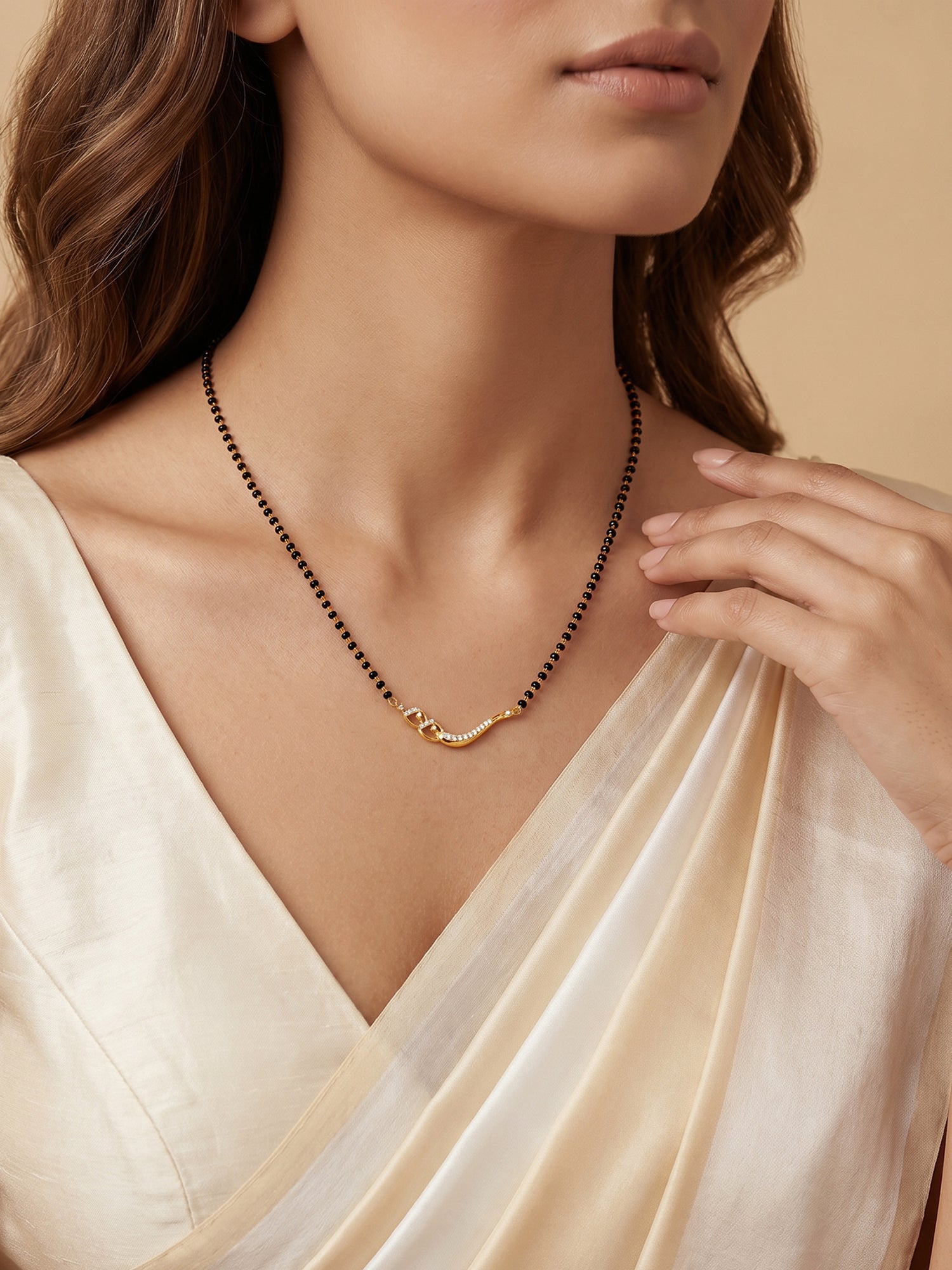 Golden Match Made In Heaven Mangalsutra