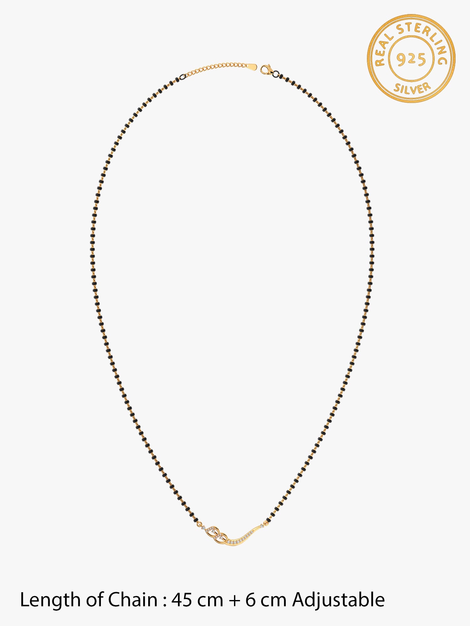 Golden Match Made In Heaven Mangalsutra