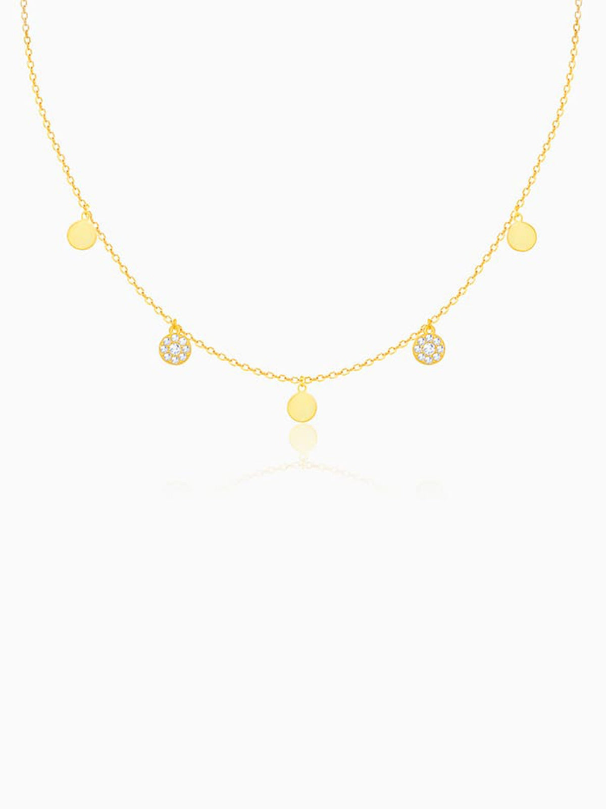 Golden Charms Necklace