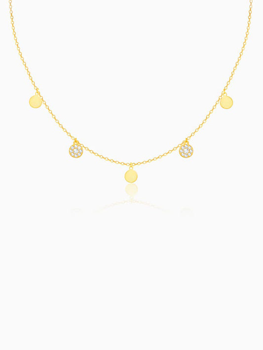 Golden Charms Necklace
