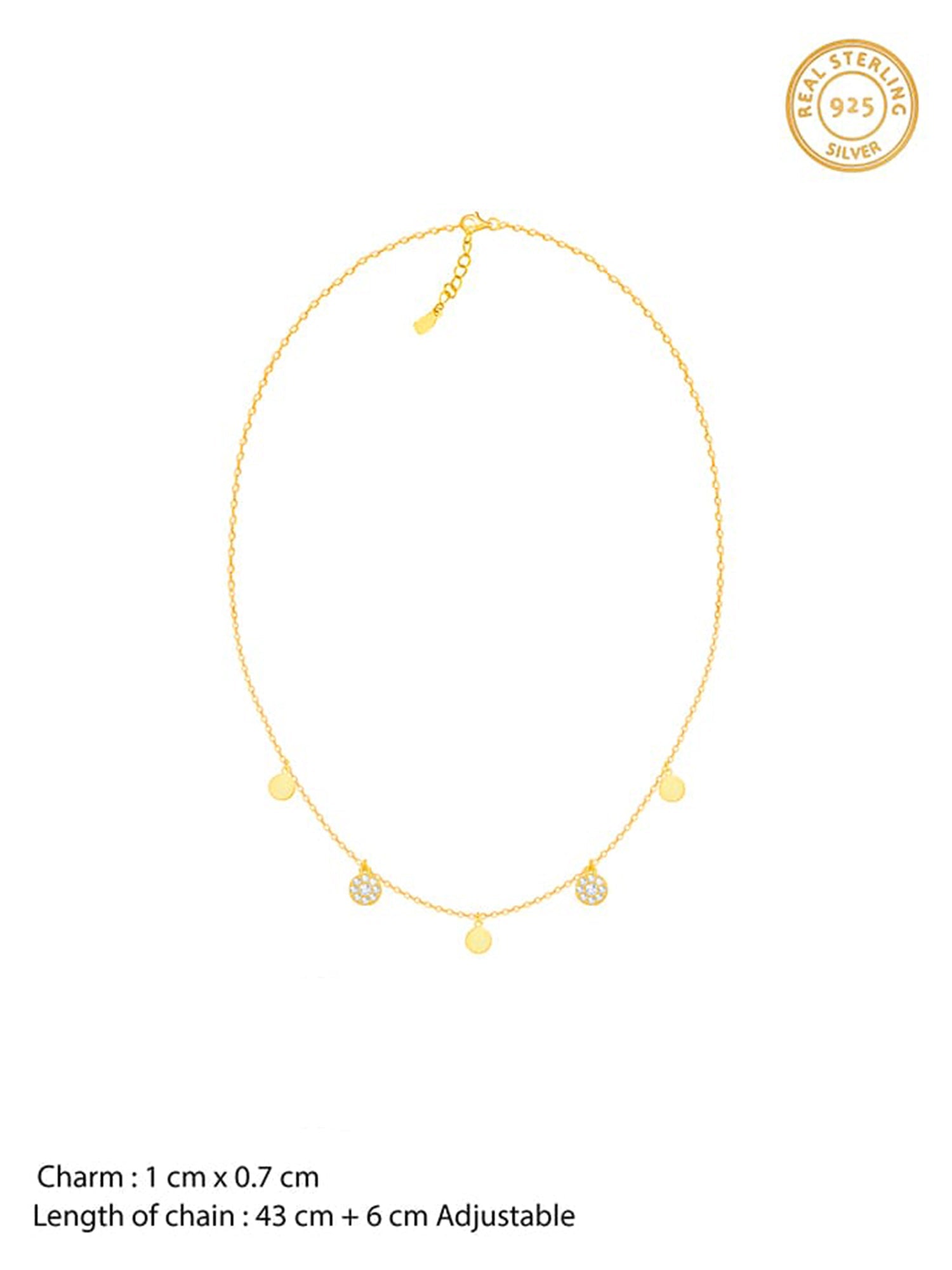 Golden Charms Necklace