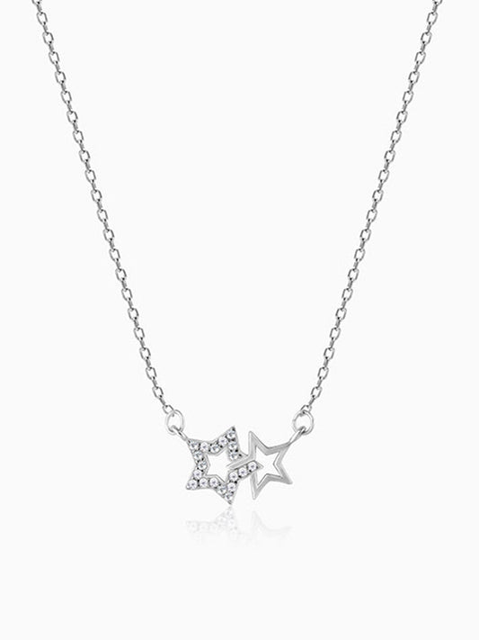 Silver Starry Affair Necklace
