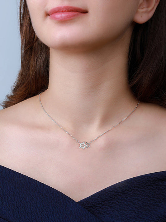 Silver Starry Affair Necklace