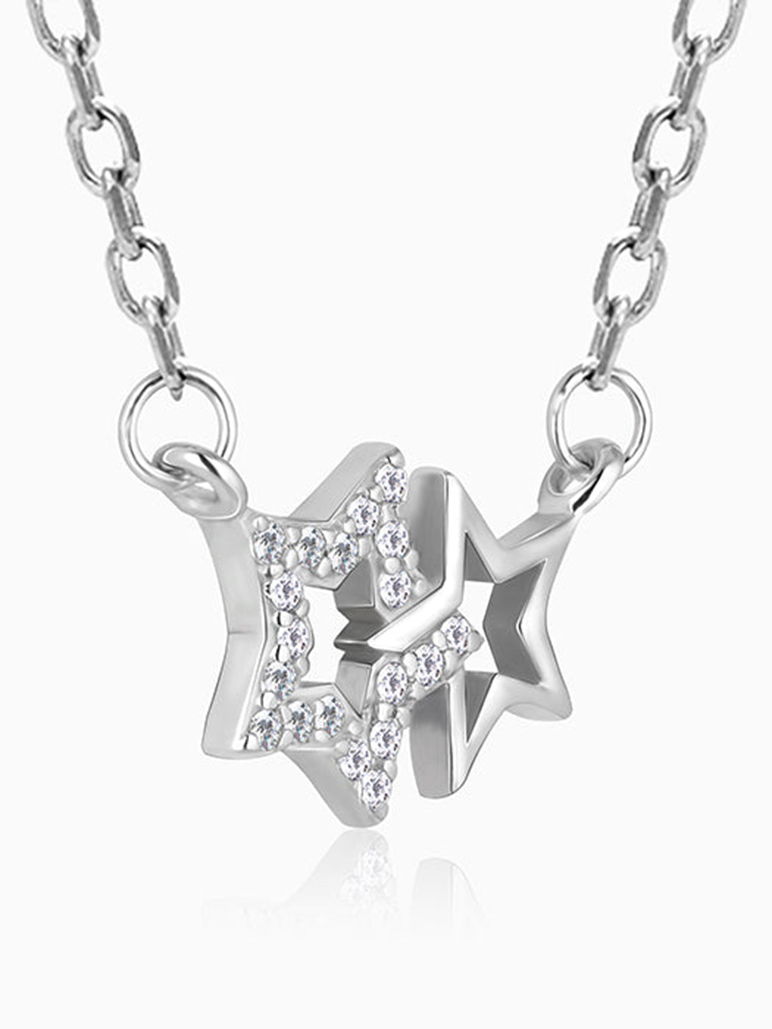 Silver Starry Affair Necklace