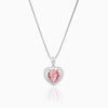 Anushka Sharma Silver Valentine Pendant