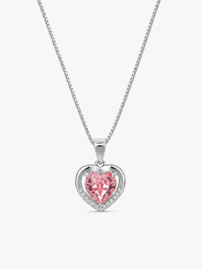 Silver Valentine Pendant