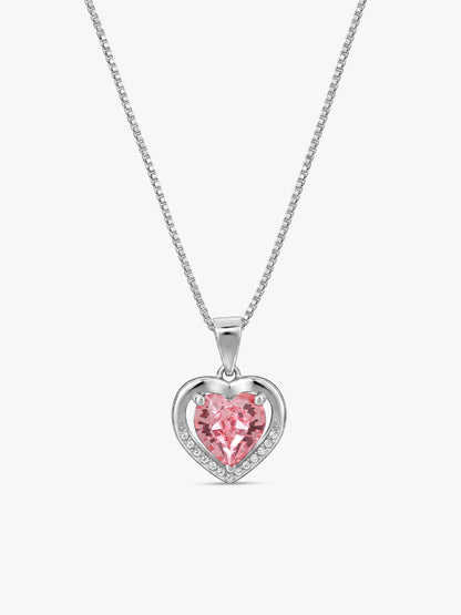 Silver Valentine Pendant