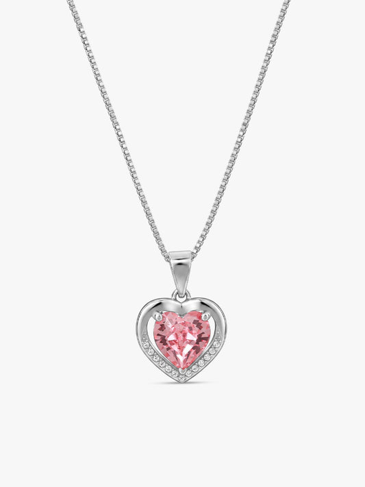 Silver Valentine Pendant