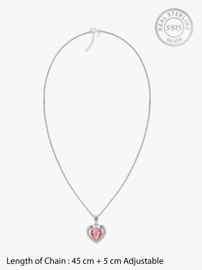 Silver Valentine Pendant