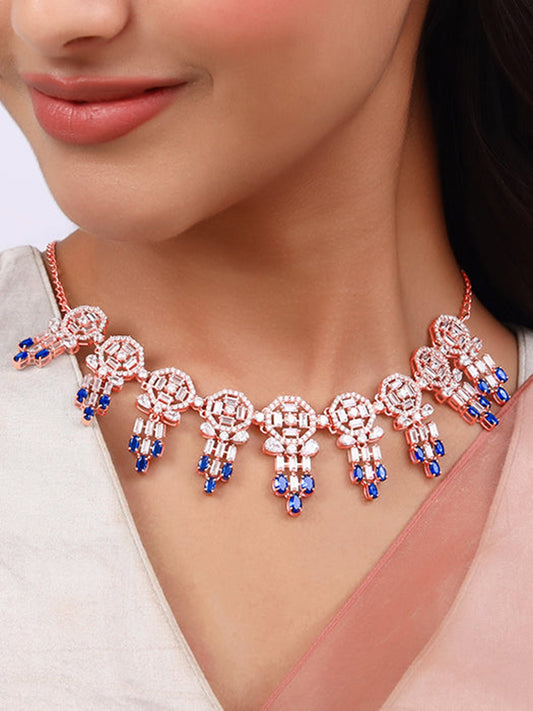 Rose Gold Empress Necklace