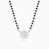 Silver Drizzle Drop Mangalsutra